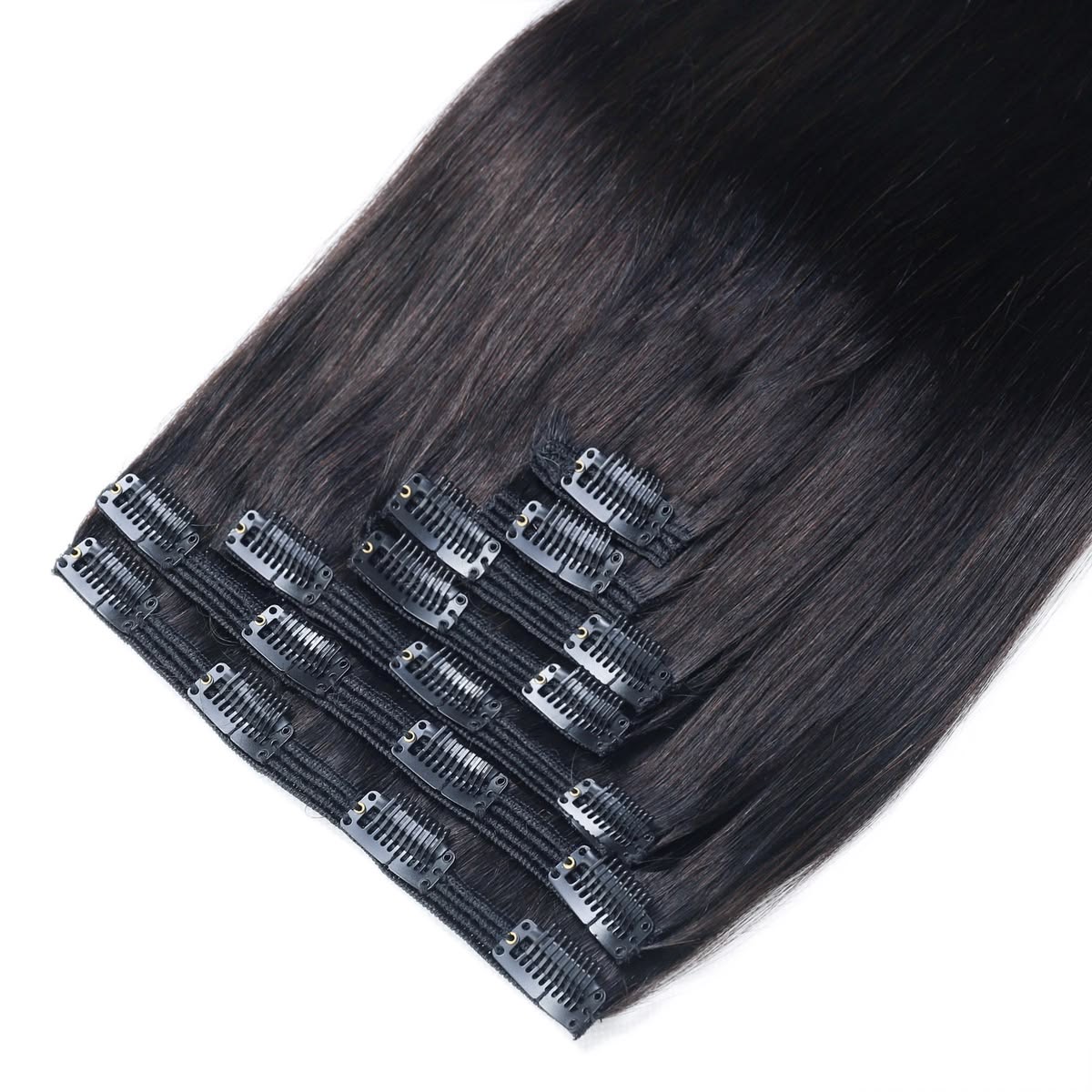 300gr extensiones 26 pulgadas clips